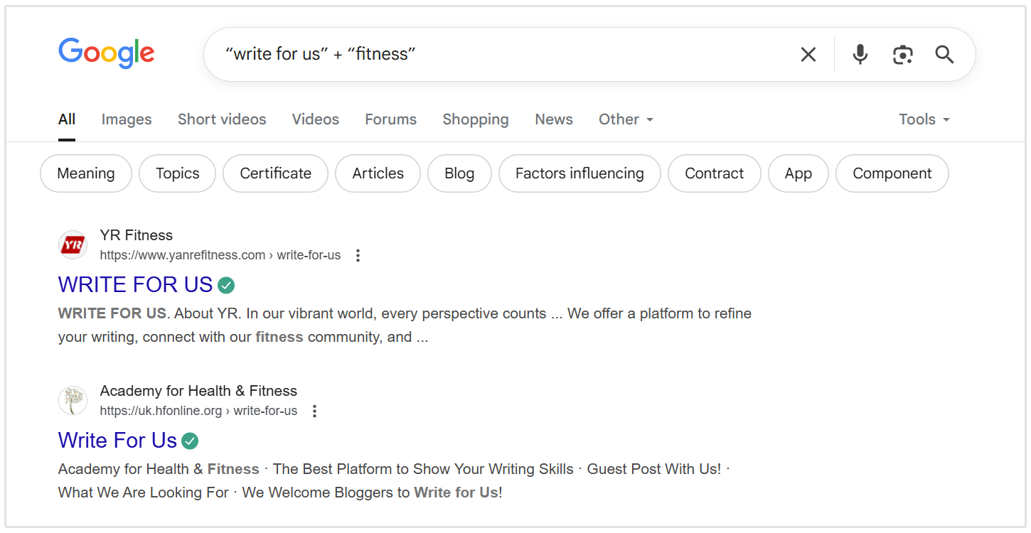 write for us search query